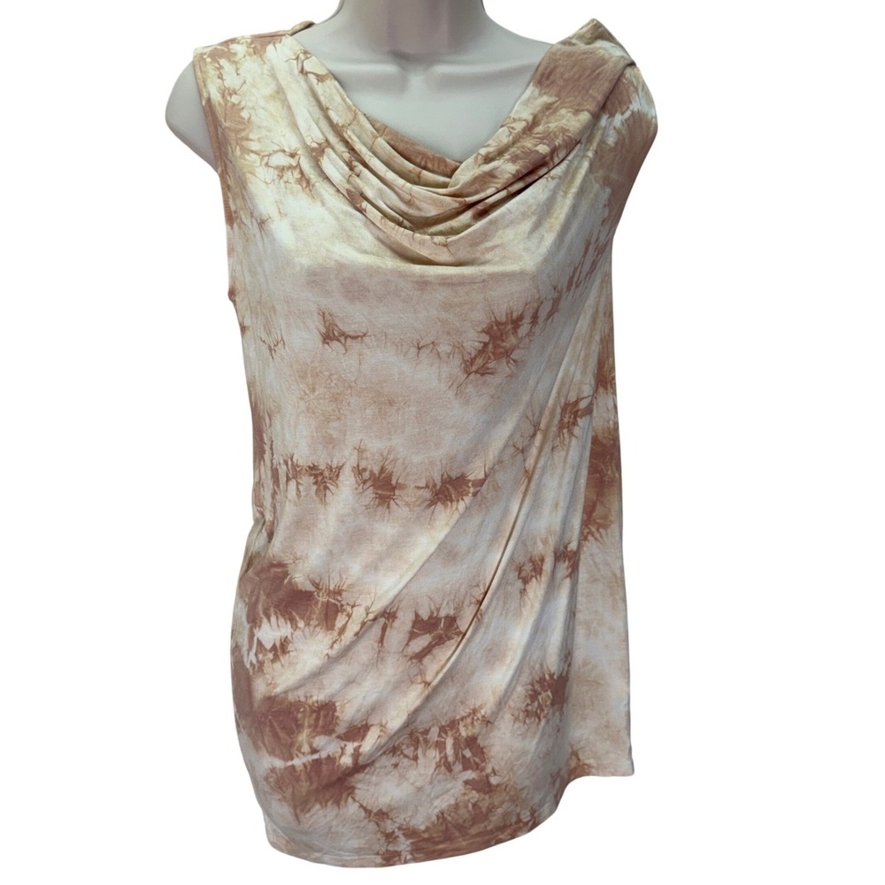 Enza Costa Off Shoulder Mini Dress S Silk Blend Tie Dye Jersey Stretch‎ Summer
